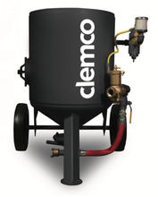 Load image into Gallery viewer, Clemco 6 cu ft  Classic Blast Machine Model 2452 - Portable 1-1/4 inch Piping w/ Manual Quantum Valve (MQV) &amp; TLR-300 Remote Controls