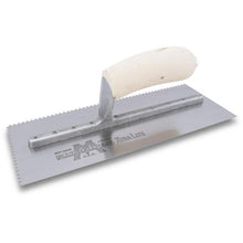 Load image into Gallery viewer, Marshalltown 701S Ntch Trowel-7/32 X 5/32 V- Crvd Hdl (6/Pack)