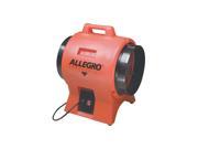 Allegro Confined Space Fan, Axial, 1/3 HP