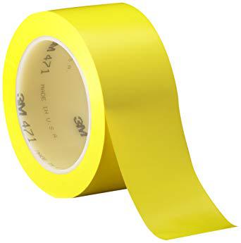 3M Lane Yellow Tape 3
