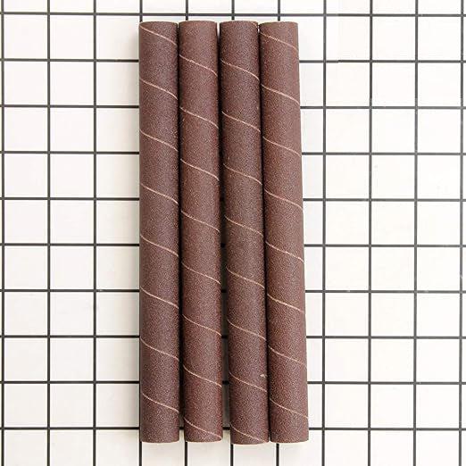DETAILS These sanding sleeves are perfect for almost any industrial application. Sleeves are spiral bound and resin-bonded for heavy-duty use.   FEATURES Aluminum oxide Fine 150 grit 1-1/2 x 5-1/2 in 4 sleeves