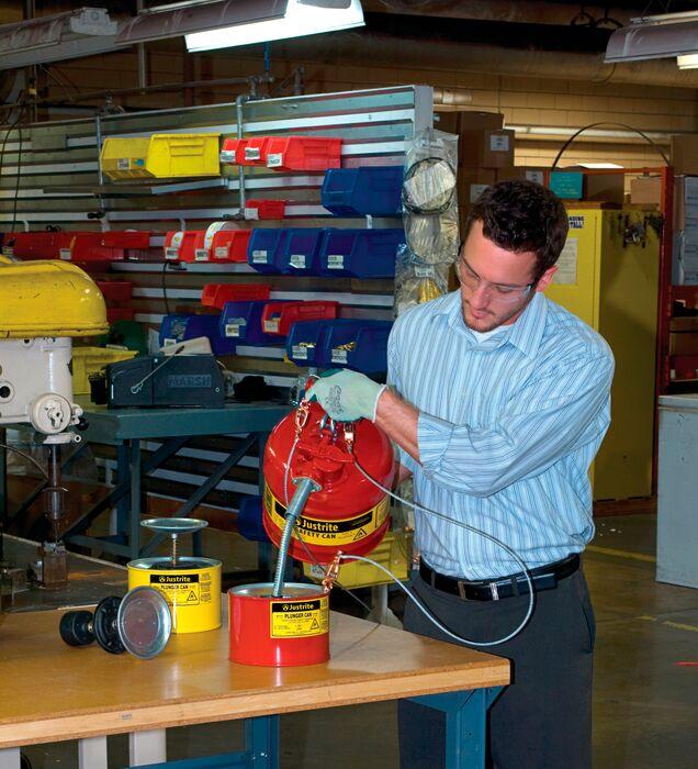 Justrite 2 Gallon, 5/8