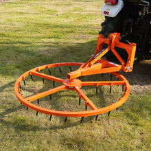 Load image into Gallery viewer, MechMaxx 72" Arena Spin Harrow Groomer with 35 Tines Cat.1 3 Point Hitch Grooming Attachment, AHG72