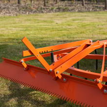Load image into Gallery viewer, MechMaxx 72" Arena Spin Harrow Groomer with 35 Tines and Rake Cat.1 3 Point Hitch Grooming Attachment, AHG72R