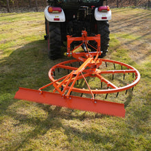 Load image into Gallery viewer, MechMaxx 72" Arena Spin Harrow Groomer with 35 Tines and Rake Cat.1 3 Point Hitch Grooming Attachment, AHG72R