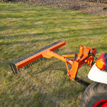 Load image into Gallery viewer, MechMaxx 72" Landscape Rake with 36 Tines 3 Point Hitch Tractor Attachment, LR72
