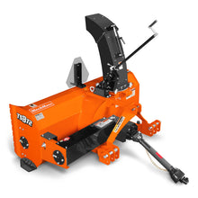 Load image into Gallery viewer, MechMaxx 72" 3 Point PTO Snow Blower 24" Impeller Diameter 360° Snow Chute (PTO Shaft Included with Slip Clutch), 25-65 HP, TSB72T