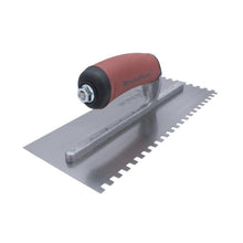 Load image into Gallery viewer, Marshalltown 731SD Ntch Trowel- 3/16X 3/16 X 3/16 Square-DuraSoft Hdl (6/Pack)