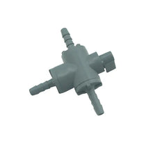 Load image into Gallery viewer, MTM Hydro 1/4" Poly 3-Way Valve - 24.2214