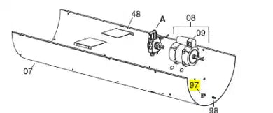 Veloci Heater Replacement Fitting 1/8