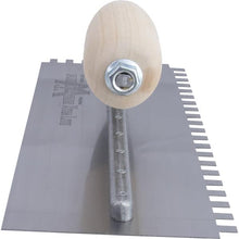 Load image into Gallery viewer, Marshalltown 776S Ntch Trl-1/4 X 3/8 X 1/4 SQ-Curved Hdle (6/Pack)