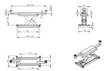 Load image into Gallery viewer, Katool KT-4H150 15000 lbs Four Post Alignment Lift