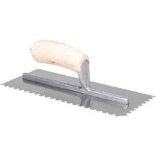Load image into Gallery viewer, Marshalltown 786S 5/32 X 5/32 X 5/32 Flat V Notched Trowel (6/Pack)