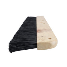 Load image into Gallery viewer, Marshalltown 799 18" Black Poly Finishing Broom-Wood Block (6/Pack)