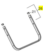 Load image into Gallery viewer, Heater Foot Replacement Part for Fire 155 Heater