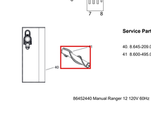 Load image into Gallery viewer, Kärcher 8.600-495.0 Brush Roller - highlighted in parts diagram