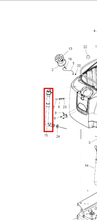 Load image into Gallery viewer, Kärcher 8.635-395.0 Hose, Solution Drain - highlighted in parts diagram