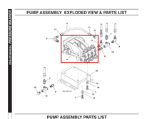 Load image into Gallery viewer, Kärcher 8.920-596.0 Pump, Karcher, Kx1036l.2 37/22 - highlighted in parts diagram