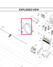 Load image into Gallery viewer, Kärcher 8.925-129.0 Hose, 3/8" X 50', R1, So X Sw (Bga Models) - highlighted in parts diagram