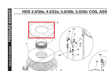 Load image into Gallery viewer, Kärcher 8.930-140.0 Insulation, Top Head - highlighted in parts diagram