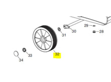 Load image into Gallery viewer, Replacement Heater Wheel Ø300 x Ø25 for Fire 155 Heater