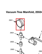 Load image into Gallery viewer, Graco 82/0220-1/11 Gauge,30hg-30psi,2-1/2,lqud - highlighted in parts diagram