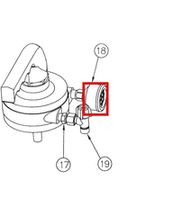 Load image into Gallery viewer, Binks 83-1527 MUFFLER -- Ref 18, 149-873 &amp; 149-874 Quick Mixer Manual 77-2826 EN [ English ]
