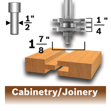 Load image into Gallery viewer, Bosch 1-7/8 In. x 1/4 In. Carbide-Tipped Tongue and Groove Router Bit