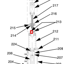 Load image into Gallery viewer, Graco 84/0129/11 Ball,.625idx1.375od - highlighted in parts diagram