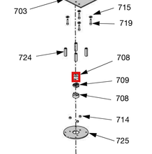 Load image into Gallery viewer, Graco 84/2215-B/11 Coupling,alignment,1od,disk,nylon - highlighted in parts diagram