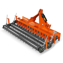 Load image into Gallery viewer, MechMaxx 84" Heavy Duty Soil Pulverizer, Double Spiked Roller, 29 Shanks, Category 1 and 2, 3 Point Hitch Tractor Attachment, TSP84D