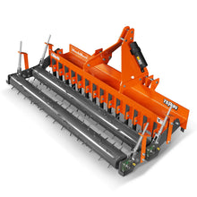 Load image into Gallery viewer, MechMaxx 84" Heavy Duty Soil Pulverizer, Double Spiked Roller, 29 Shanks, Category 1 and 2, 3 Point Hitch Tractor Attachment, TSP84D