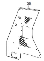 Load image into Gallery viewer, Left Side Panel (SX) Replacement for Fire 155 Heater