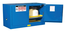 Load image into Gallery viewer, 17 Gal Hazmat Cabinet, 2 Self-Close Doors, Royal Blue 861728
