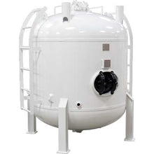 Load image into Gallery viewer, Pirate Brand 888-1014-100PB Vessel, 100 Cu.Ft. (2831 Liters), 150 PSI (10.3 Bar), 4 Outlet Includes Manway Assy, And Bulk Bag Rack Ready (Painted), Pirate Brand – Replaces Schmidt (Axxiom) 1014-100