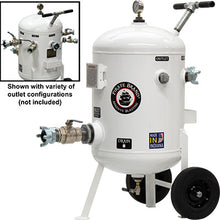 Load image into Gallery viewer, Pirate Brand 888-1200-16005PB Moisture Separator, 1600cfm, Portable, 150psi (10.3 Bar), (1) 4 Lug W/Ball Valve Inlet X (1) 4 Lug Outlet (Includes: 0-160 Pressure Gauge &amp; Manual Drain, Wheels &amp; Handle) – Replaces Schmidt (Axxiom) 1200-160-05