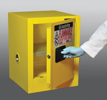 Load image into Gallery viewer, 4 Gallon Yellow Flammable Safety Cabinet | 890400