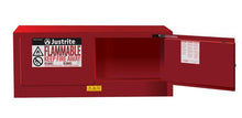 Load image into Gallery viewer, Sure-Grip® EX 12-gal.capacity Piggyback Flammable Safety Cabinet w/ 2 Self-Close - Red