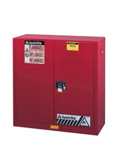 Load image into Gallery viewer, Sure-Grip® EX 40-gal. capacity Flammable storage Cabinet w/ 2 Doors-Manual Close &amp; 3 Shelves - Red