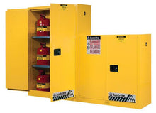 Load image into Gallery viewer, Justrite- Sure-Grip® EX 45-Gallon Flammable Safety Cabinet w/ 2 Doors &amp; 2 Shelves ( Manual Close)
