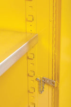 Load image into Gallery viewer, Sure-Grip® EX 45-gal.capacity Flammable Cabinet w/ 2 Doors-Self Close &amp; 2 Shelves - Yellow