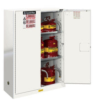 Load image into Gallery viewer, Sure-Grip® EX 45-gal.capacity Flammable Cabinet w/ 2 Shelves &amp; 2 Self-Close Doors - White