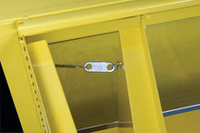 Load image into Gallery viewer, Justrite™ Sure-Grip® EX Flammable Safety Cabinet, 45 gallons, 2 shelves, 1 bi-fold s/c door, Yellow