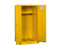 Load image into Gallery viewer, Sure-Grip® EX 55-gal.capacity 1 Vertical Drum Safety Cabinet w/  Drum Support - Yellow
