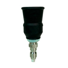 Load image into Gallery viewer, MTM Hydro Black NH35 Nozzle with Guard, Size 4.5, 40° Spray Pattern, 1/4" SS Plug - 16.7111