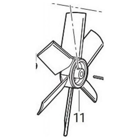 Allegro Industries 9515-14EX 6 Blade Exhaust Fan