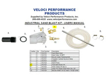 Load image into Gallery viewer, 3/4" Brass Hose Barb for Industrial Sandblast Kit