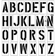 Load image into Gallery viewer, NewStripe Alphabet Stencil Kit (A-Z)