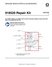 Load image into Gallery viewer, Graco 918483 Therm-O-Flow Automatic Dispense Valve with Snuff-Back - highlighted in parts diagram