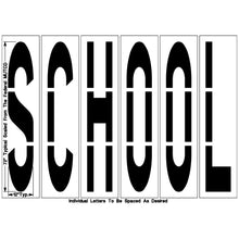 Load image into Gallery viewer, NewStripe Federal SCHOOL Stencil